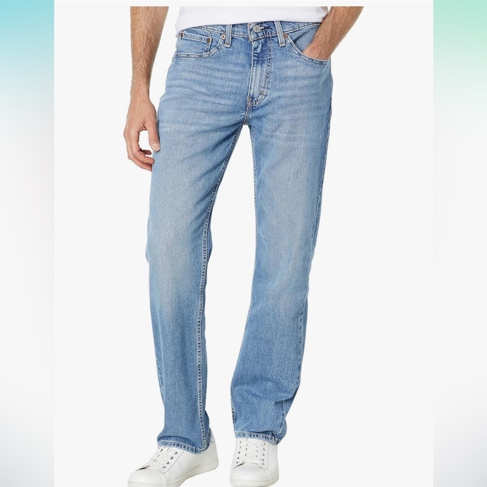 MENS SIZE 32 x 30 LEVIS 514 STRAIGHT LEG JEANS
